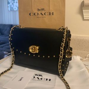 Coach parker 18 with Rivets